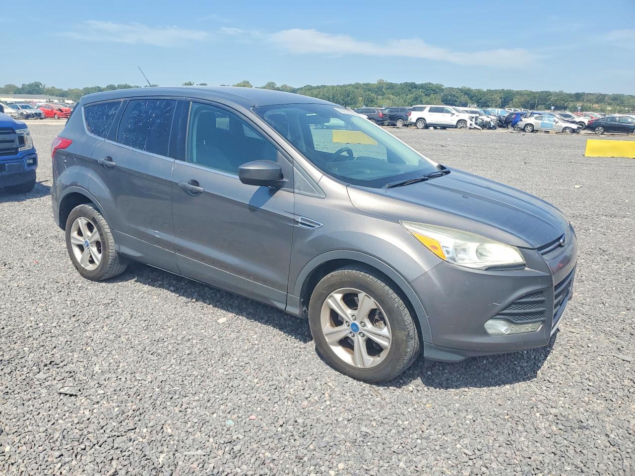 2013 Ford Escape Se Gray vin: 1FMCU0G91DUB79102