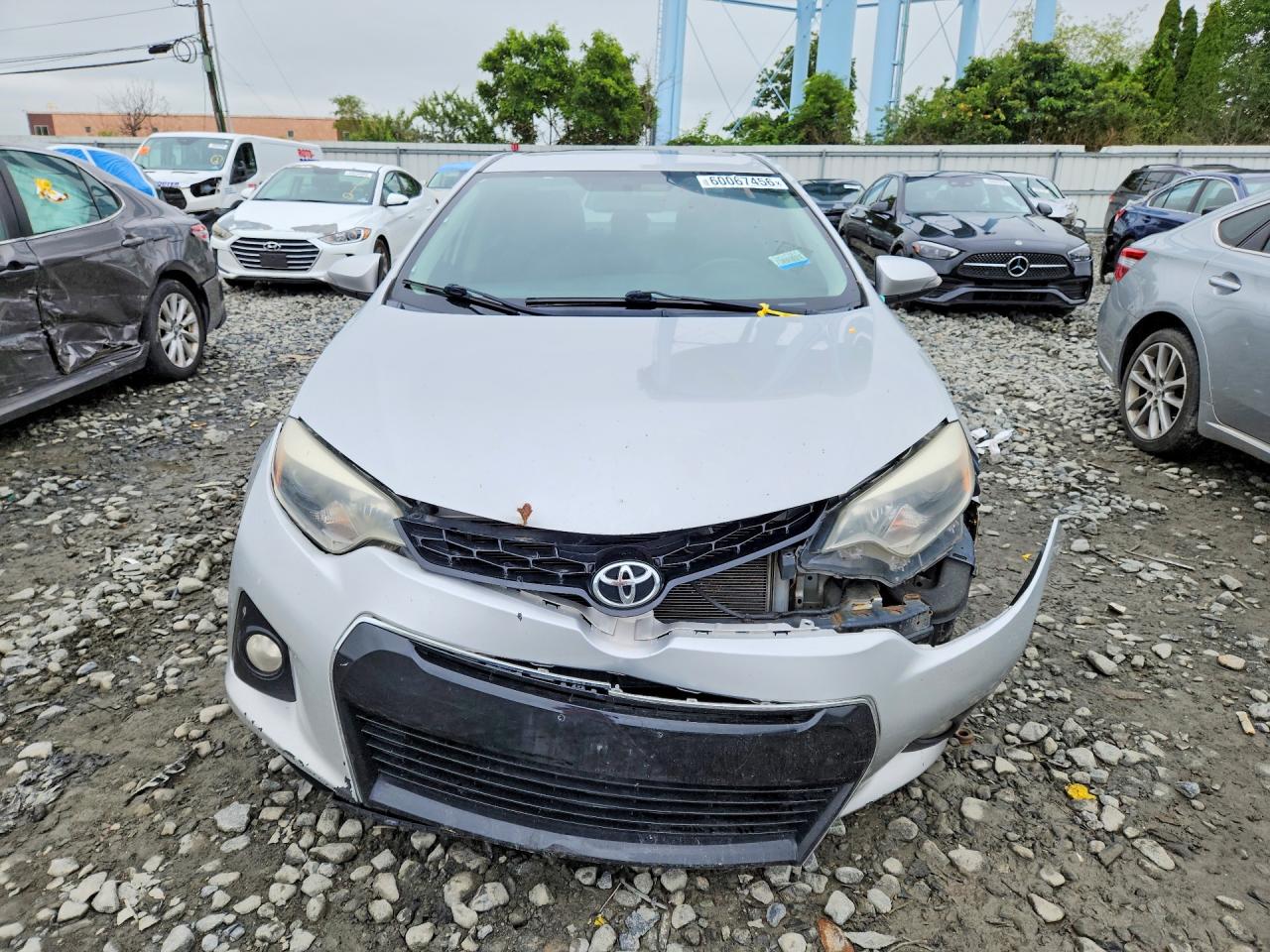 2014 Toyota Corolla S Plus Серебряный vin: 2T1BURHE2EC118453
