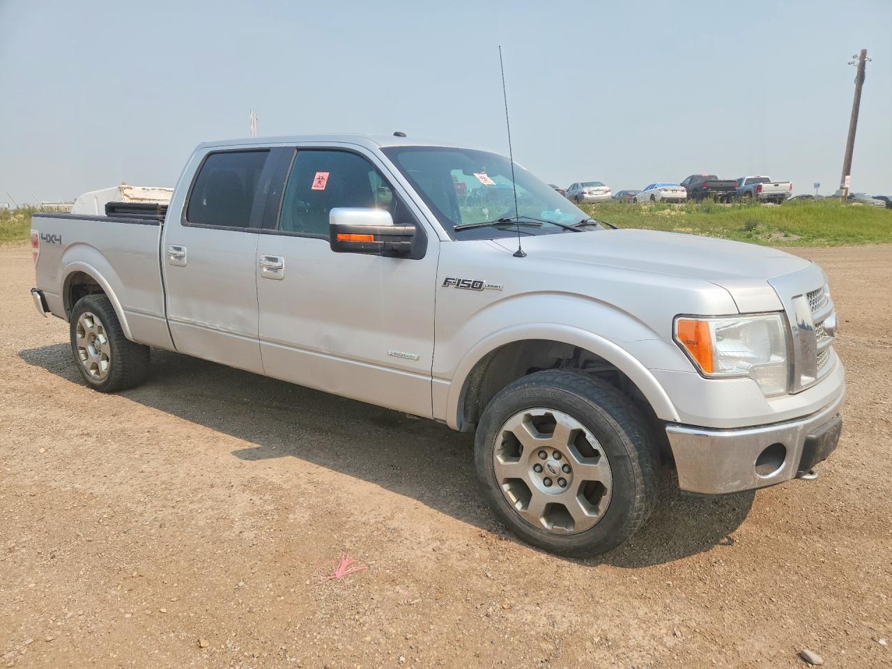 2012 Ford F150 Supercrew Silver vin: 1FTFW1ET3CFA32413