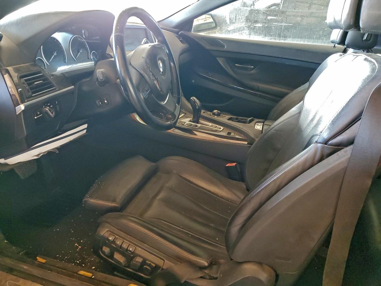 2012 Bmw 650 I Черный vin: WBALZ3C50CDL73366