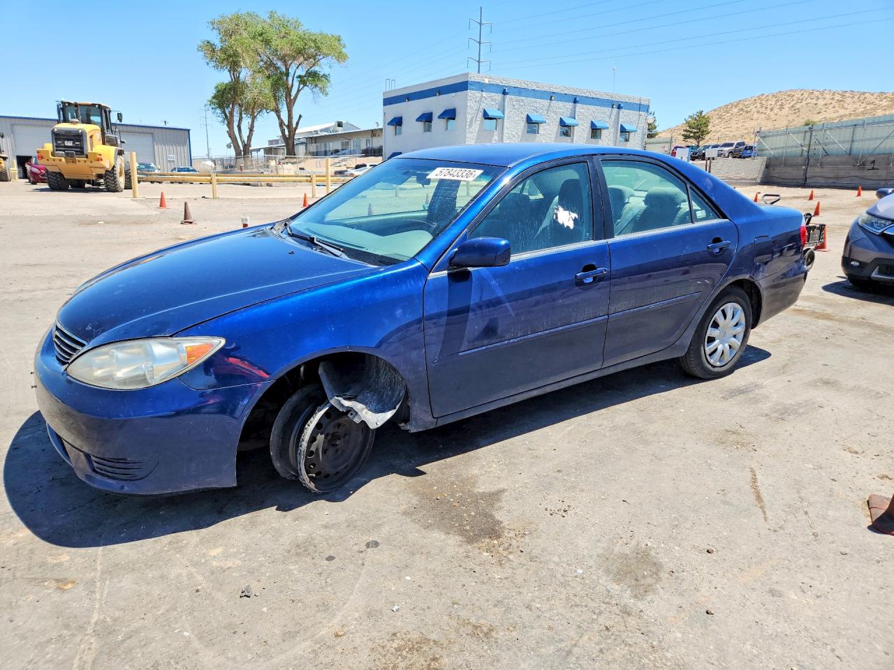 2006 Toyota Camry Le Синий vin: 4T1BE32K56U140505