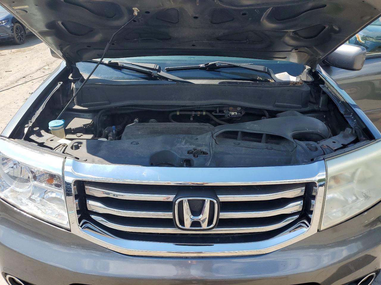 2012 Honda Pilot Ex Gray vin: 5FNYF4H45CB076822