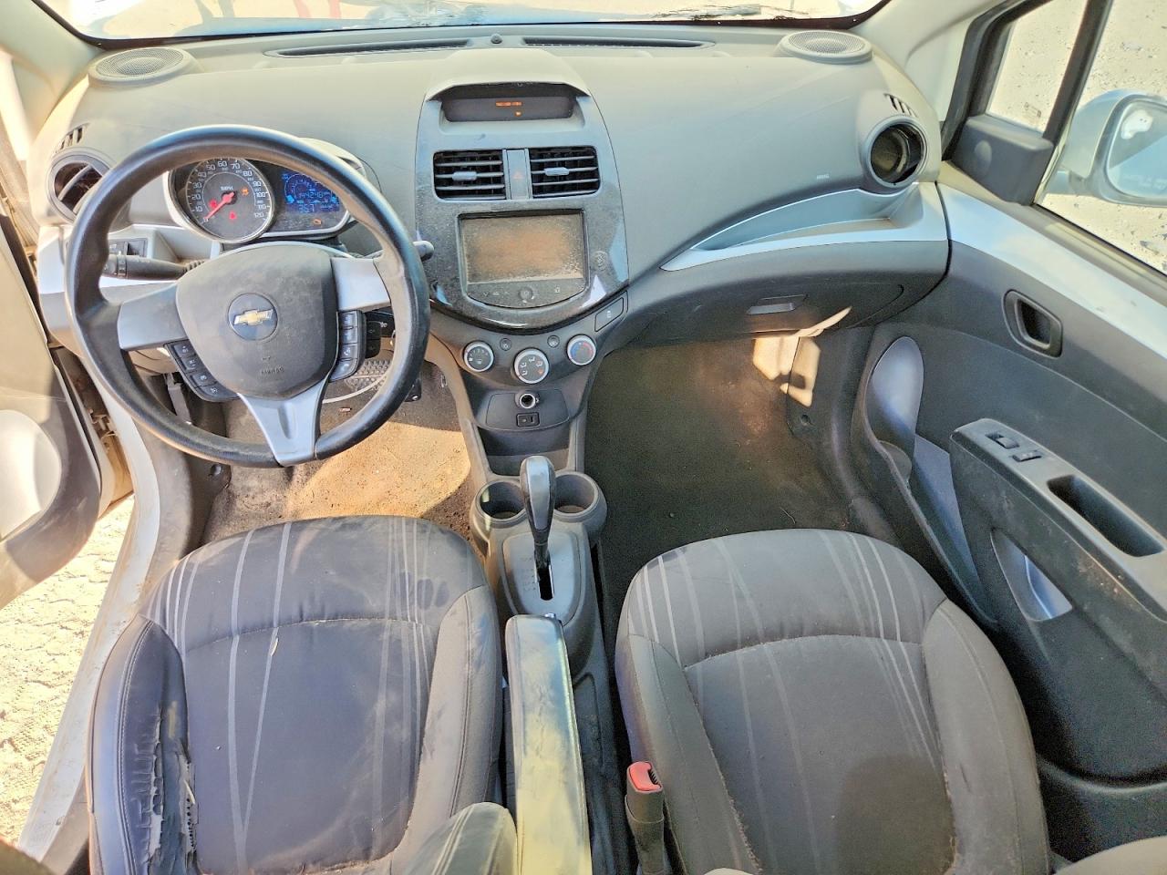 2014 Chevrolet Spark 1lt White vin: KL8CD6S98EC541456