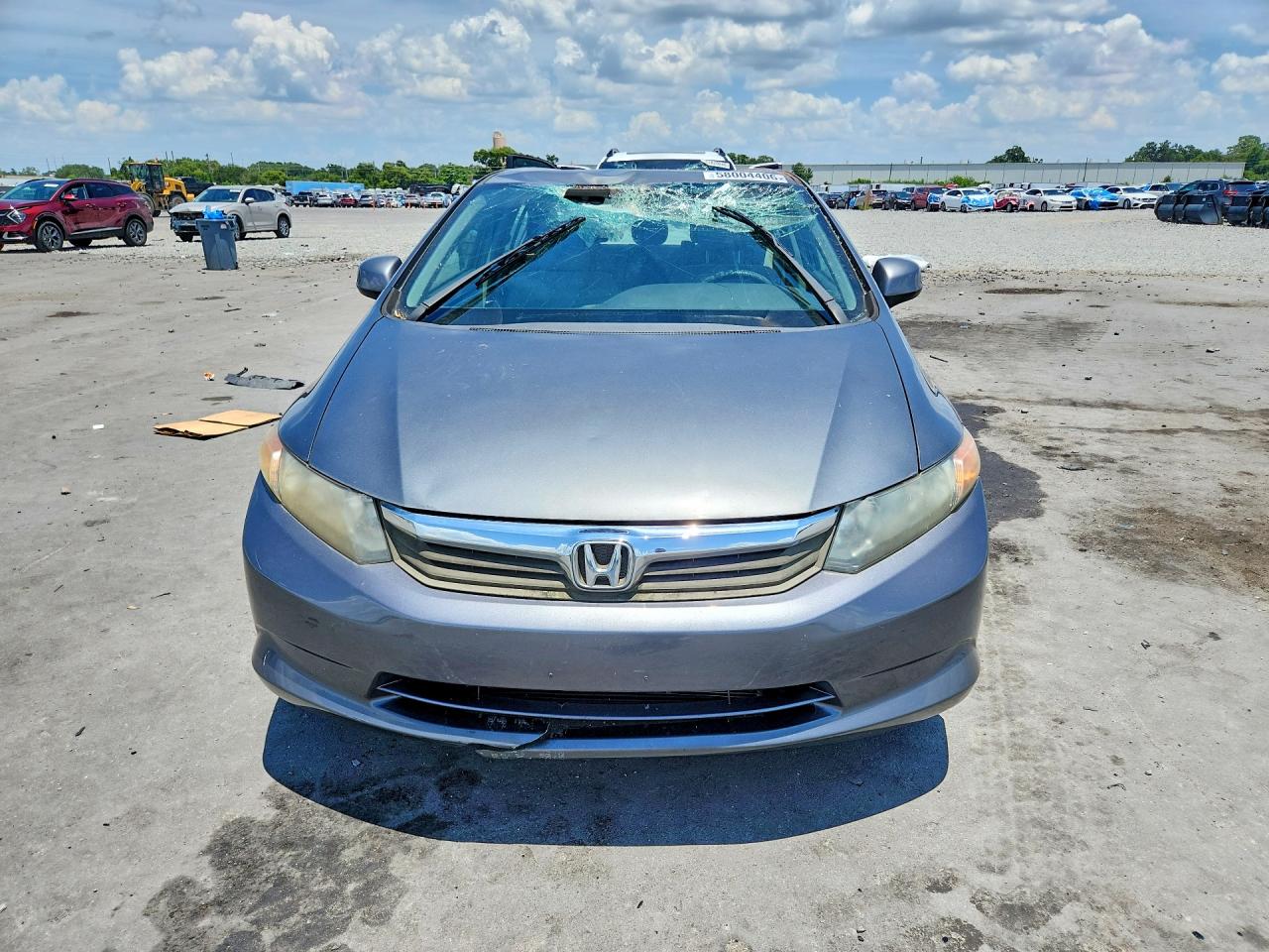 2012 Honda Civic Lx Серебряный vin: 19XFB2F5XCE314432