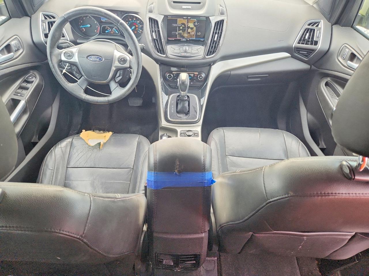 2013 Ford Escape Sel Silver vin: 1FMCU0H95DUC55807
