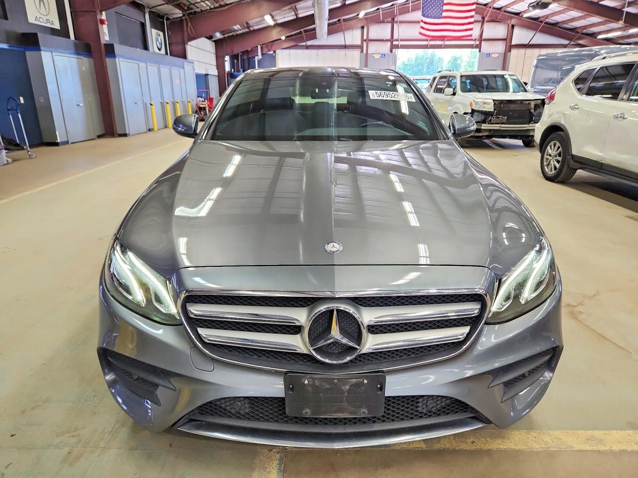 2017 Mercedes-benz E 300 4matic Gray vin: WDDZF4KB9HA030976