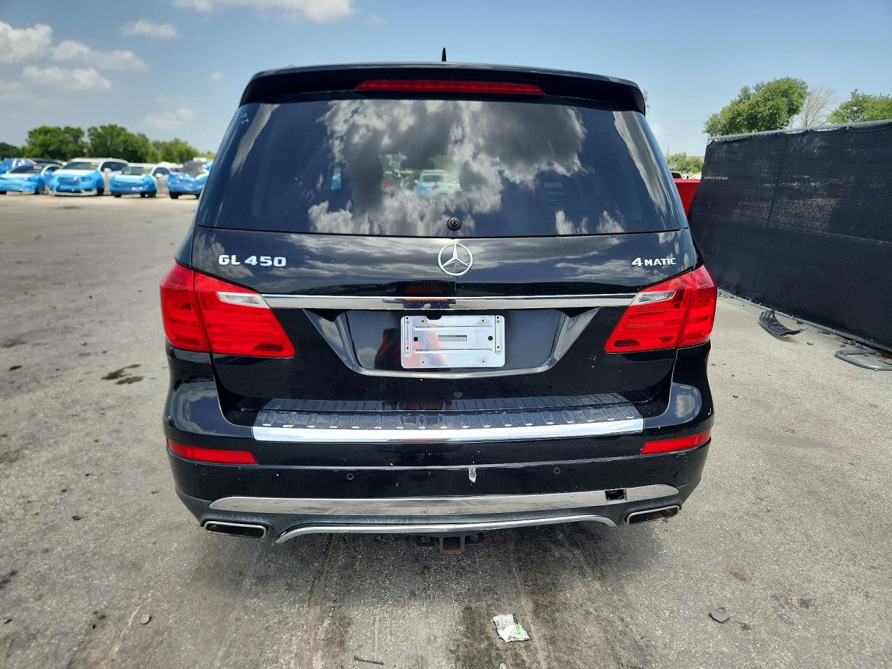 2015 Mercedes-benz Gl 450 4matic Черный vin: 4JGDF6EE0FA511925