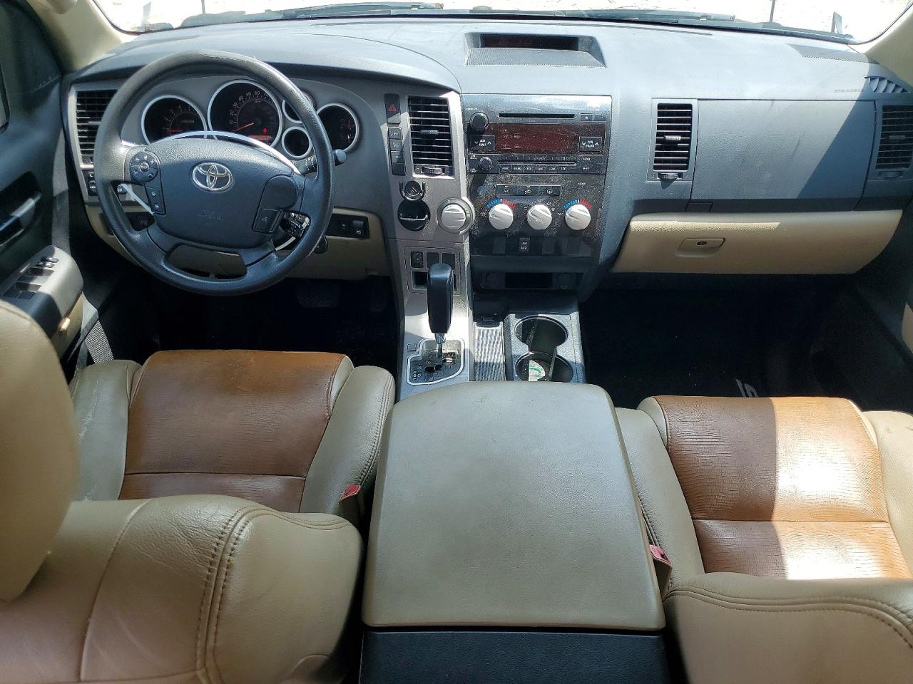 2013 Toyota Tundra Crewmax Sr5 White vin: 5TFEM5F12DX053867