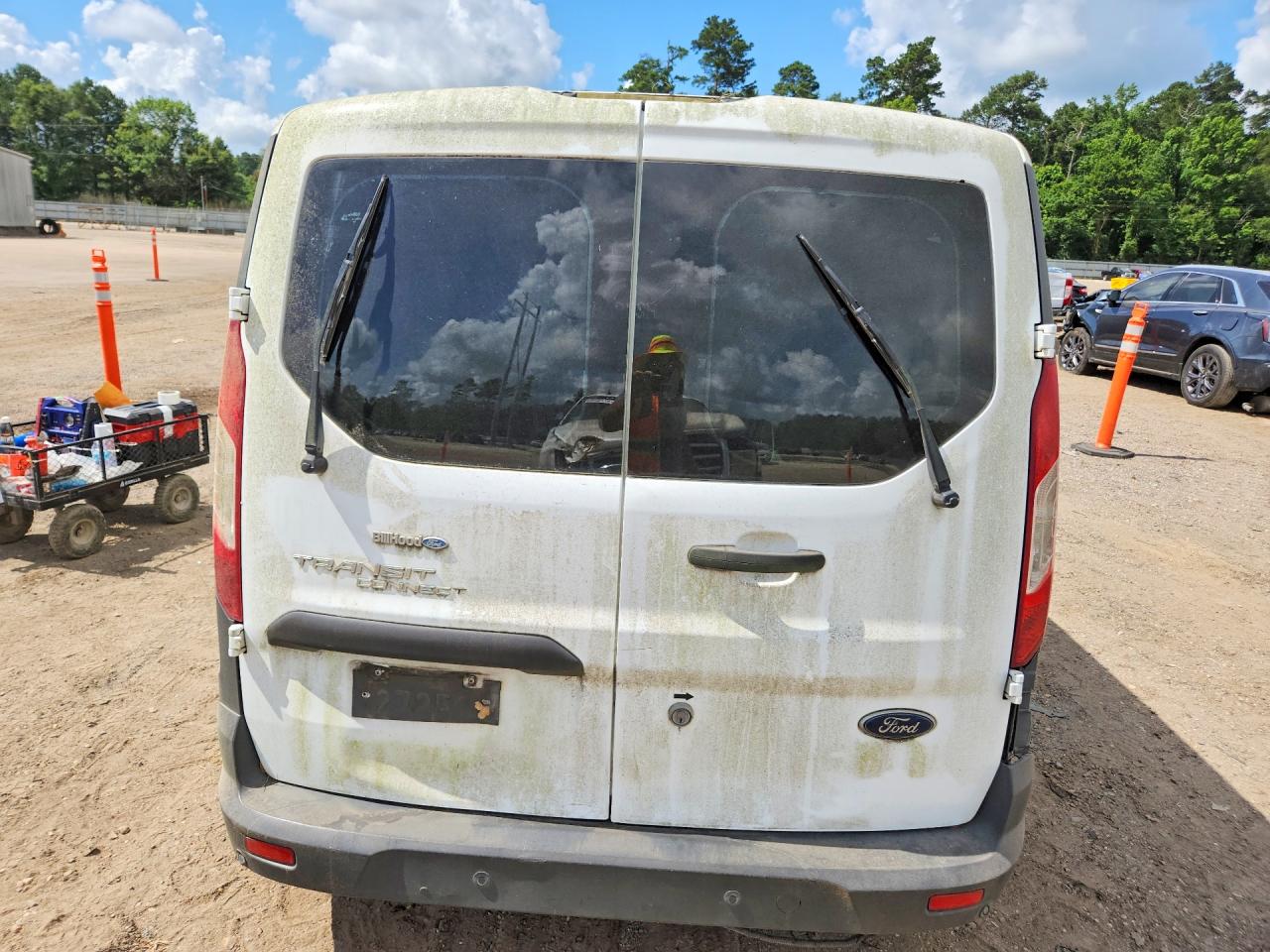 2018 Ford Transit Connect Xl White vin: NM0LS7E7XJ1351819