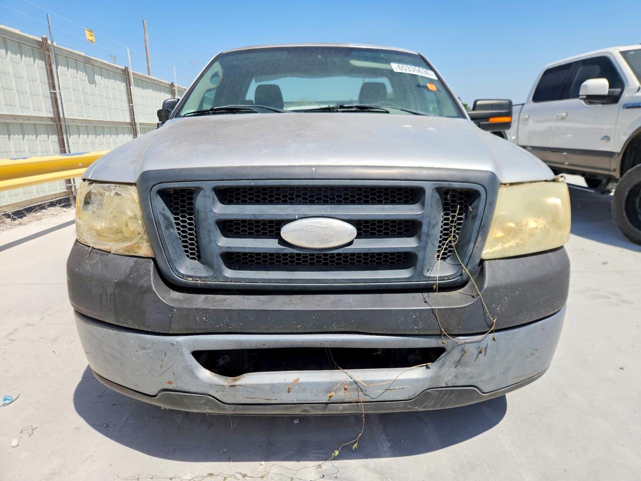 2006 Ford F150 Silver vin: 1FTRF12286NB83704