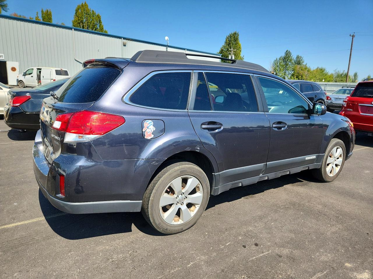 2012 Subaru Outback 2.5i Premium Черный vin: 4S4BRBGC6C3273761