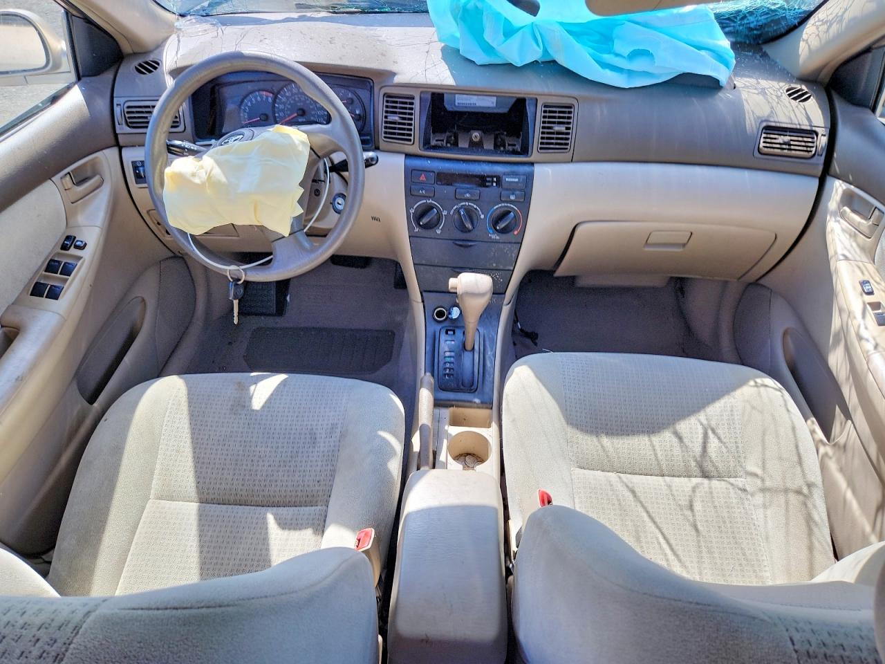 2007 Toyota Corolla Ce Gold vin: 1NXBR32E27Z867973