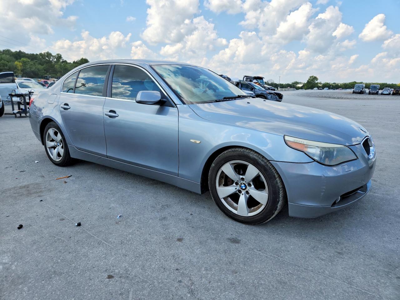 2006 Bmw 530 I Silver vin: WBANE73506CM35869