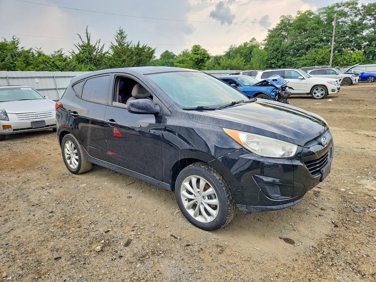 2011 Hyundai Tucson Gl Золотой vin: KM8JT3AB5BU294628