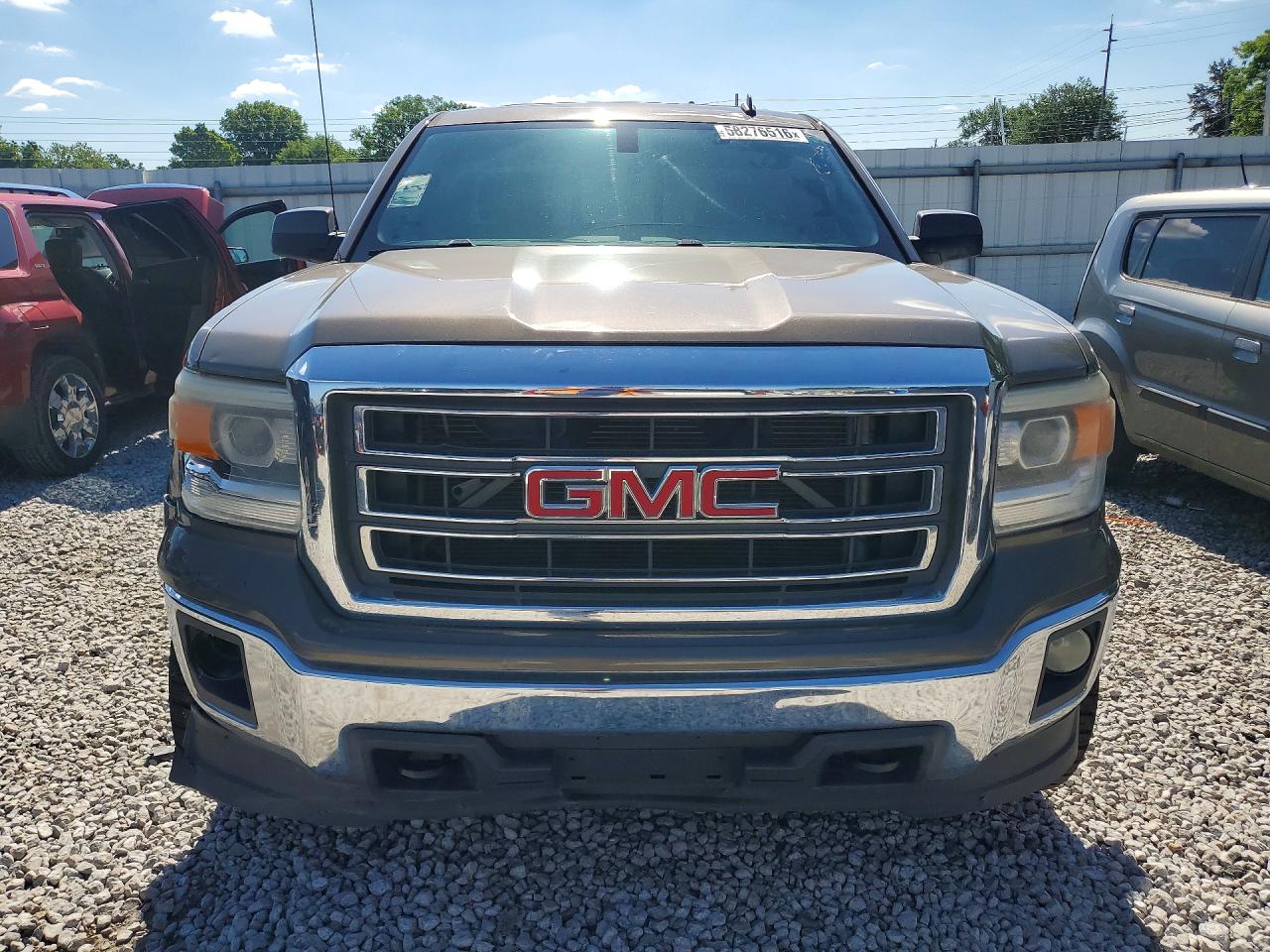 2014 Gmc Sierra K1500 Sle Brown vin: 1GTV2UEC0EZ152020