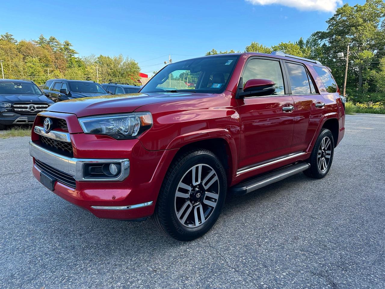 2014 Toyota 4runner Limited Red vin: JTEBU5JR8E5165291