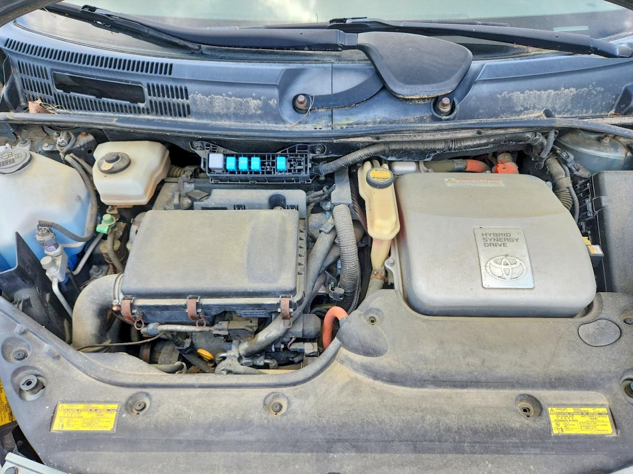 2005 Toyota Prius Base Green vin: JTDKB20U053082836