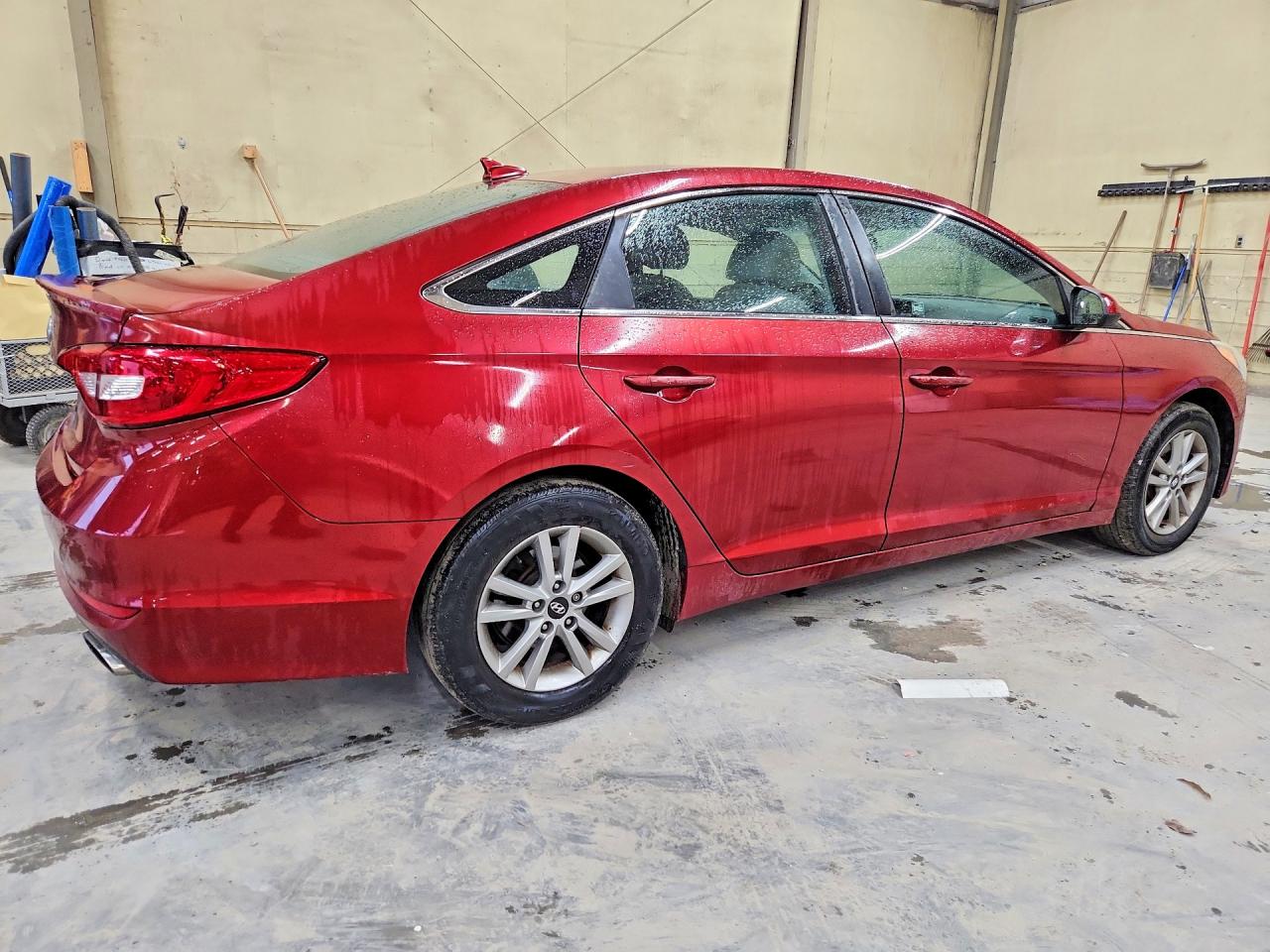 2015 Hyundai Sonata Se Red vin: 5NPE24AF1FH142105
