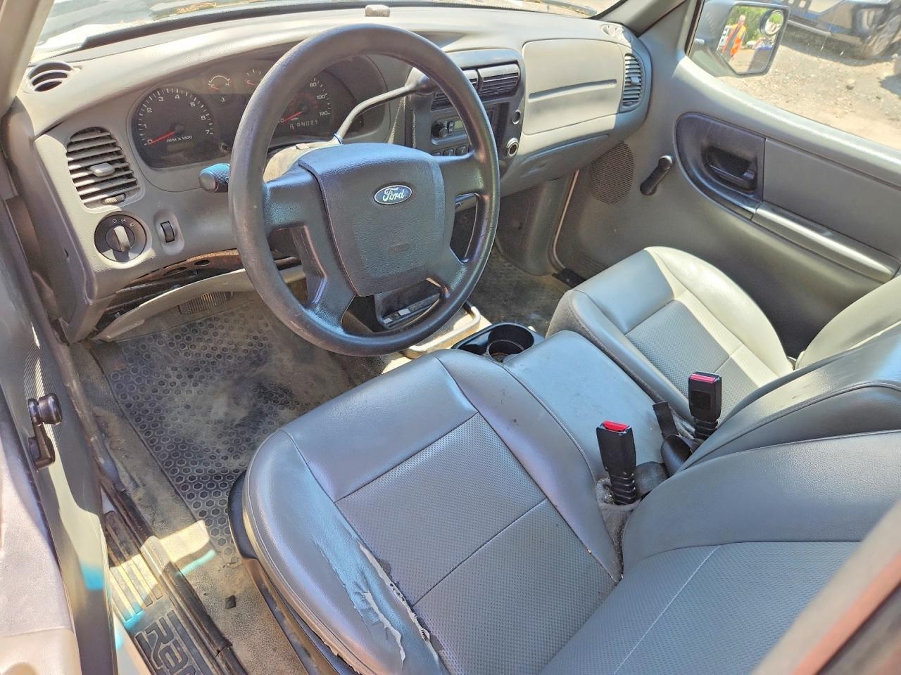 2010 Ford Ranger White vin: 1FTKR1AD8APA09799