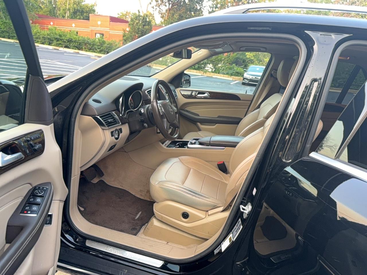 2014 Mercedes-benz Ml 350 4matic Black vin: 4JGDA5HB5EA355566