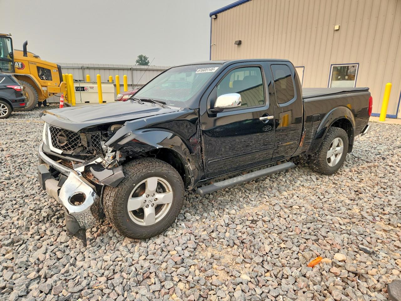 2008 Nissan Frontier Se V6 Black vin: 1N6AD06W68C415982