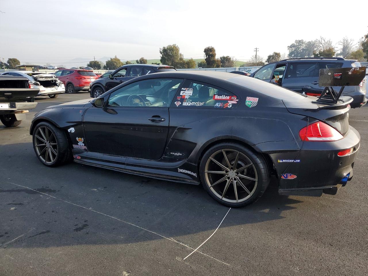 2008 Bmw M6 Black vin: WBSEH93558CY24881