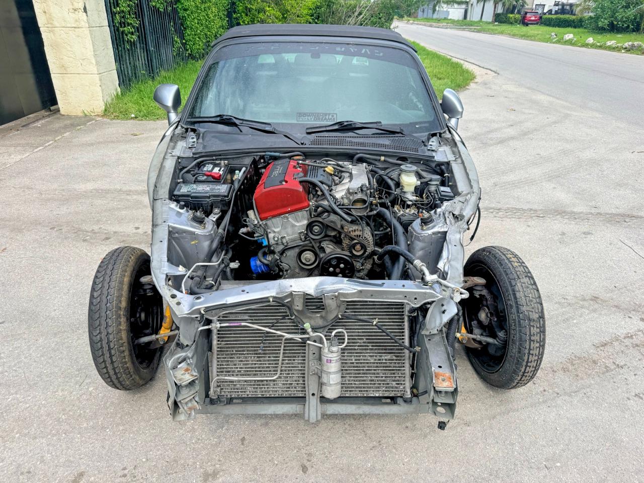 2000 Honda S2000 Gray vin: JHMAP1145YT004688