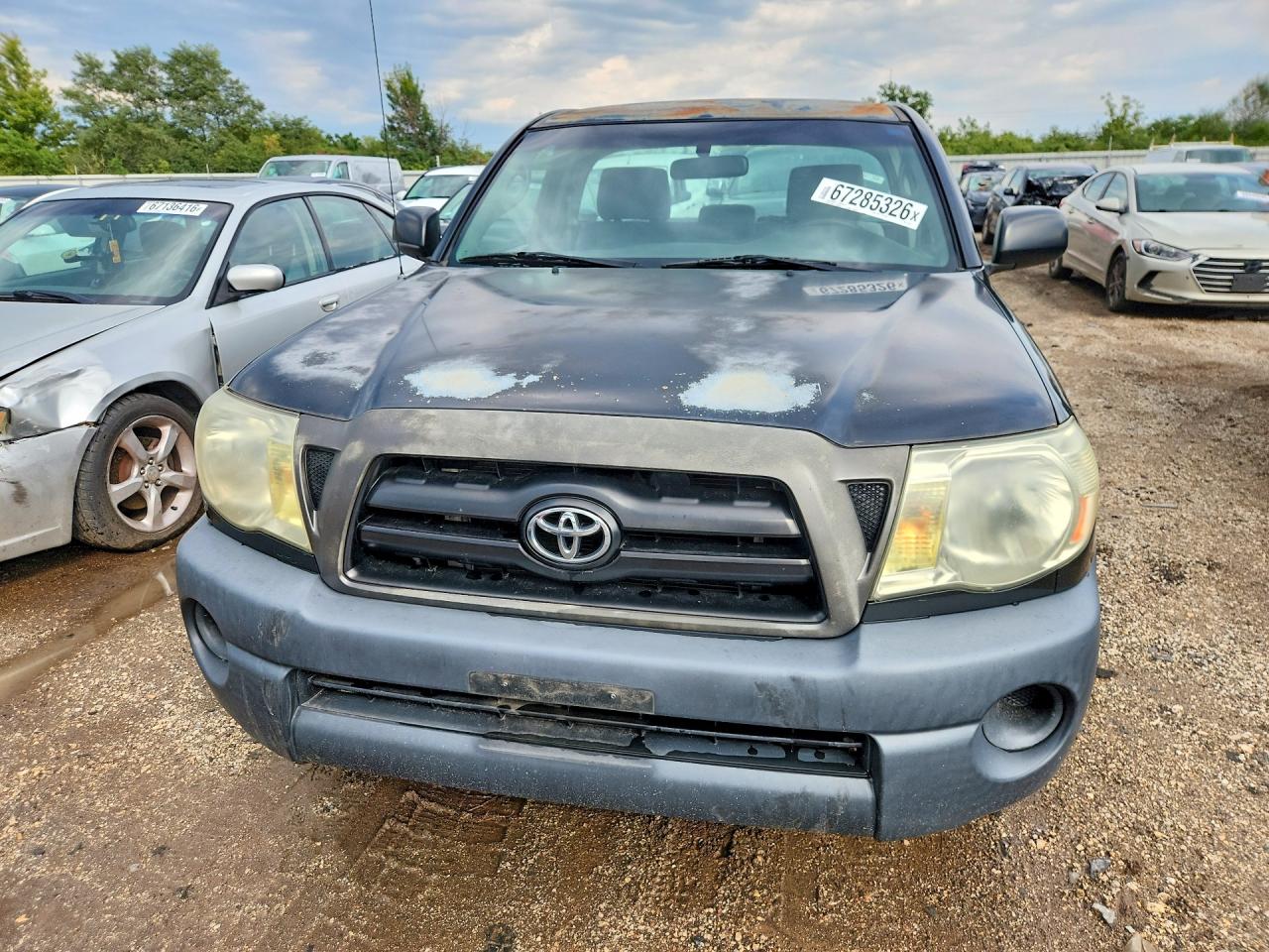 2008 Toyota Tacoma Base Black vin: 5TENX22N38Z532747