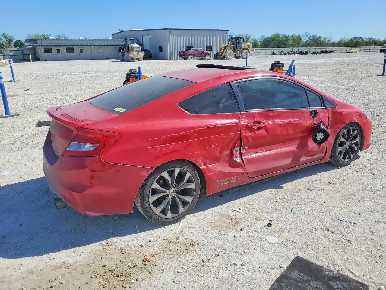 2013 Honda Civic Si Red vin: 2HGFG4A50DH701101