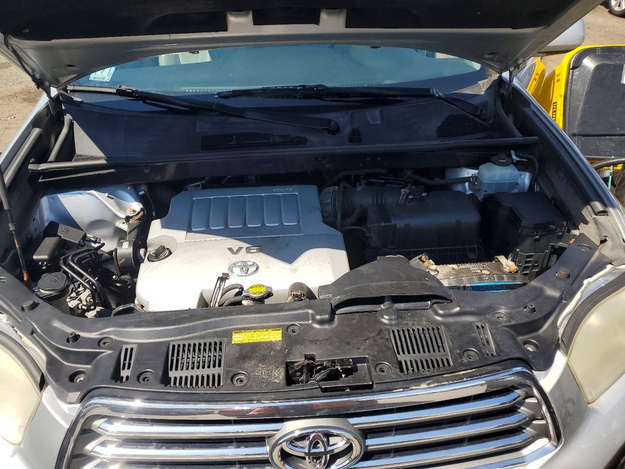 2010 Toyota Highlander Limited Silver vin: JTEDK3EH6A2167461