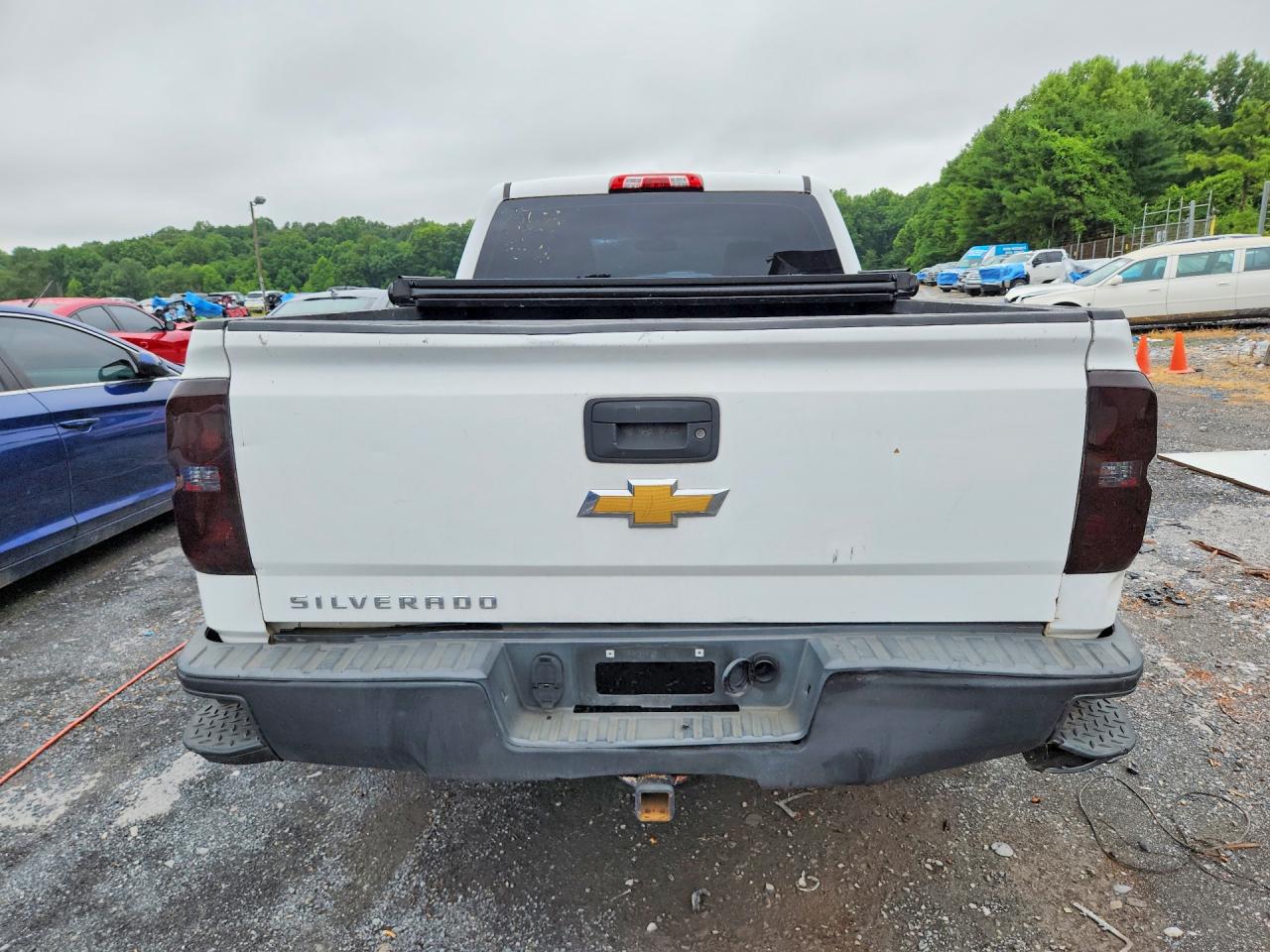 2014 Chevrolet Silverado C1500 White vin: 1GCRCPEH5EZ170637