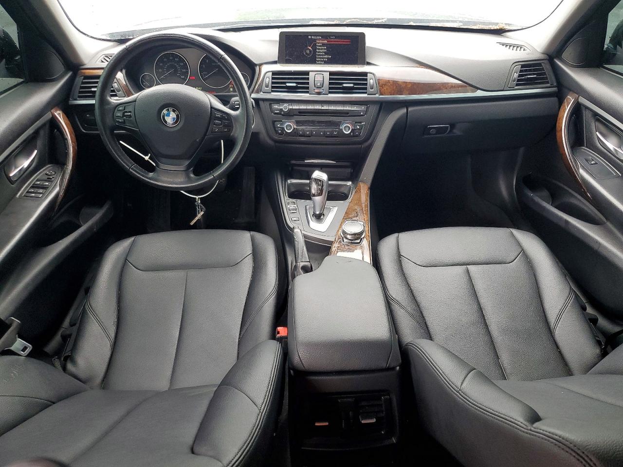 2015 Bmw 320 I Xdrive Black vin: WBA3C3G53FNT53090