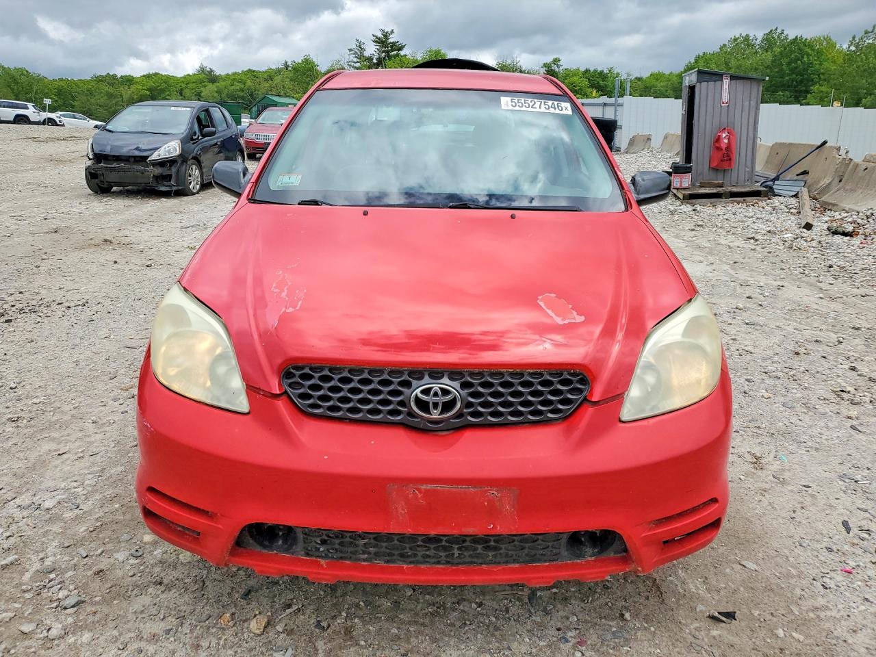 2003 Toyota Corolla Matrix Xr Красный vin: 2T1KR32E73C047058