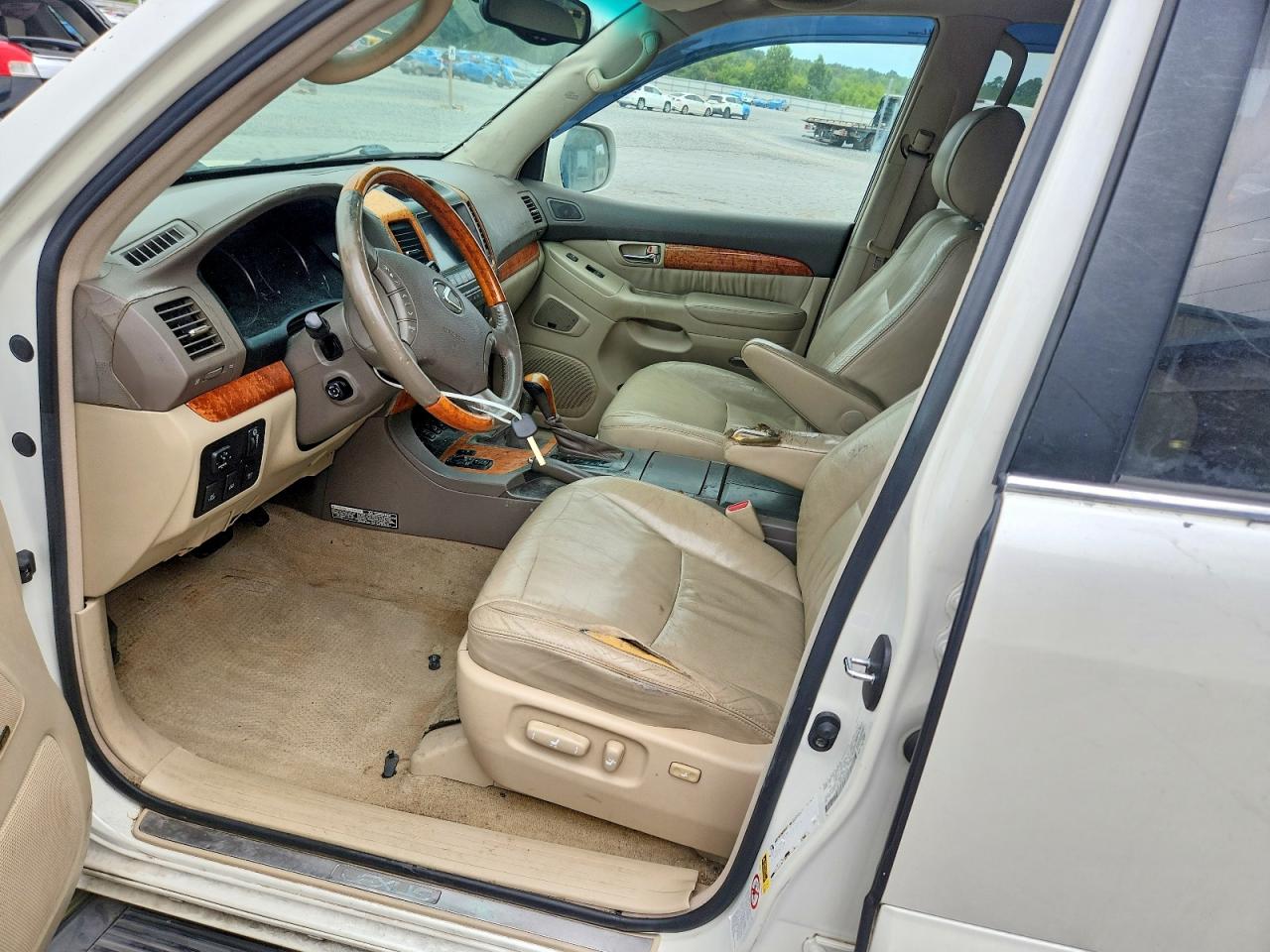 2005 Lexus Gx 470 Белый vin: JTJBT20X150073391