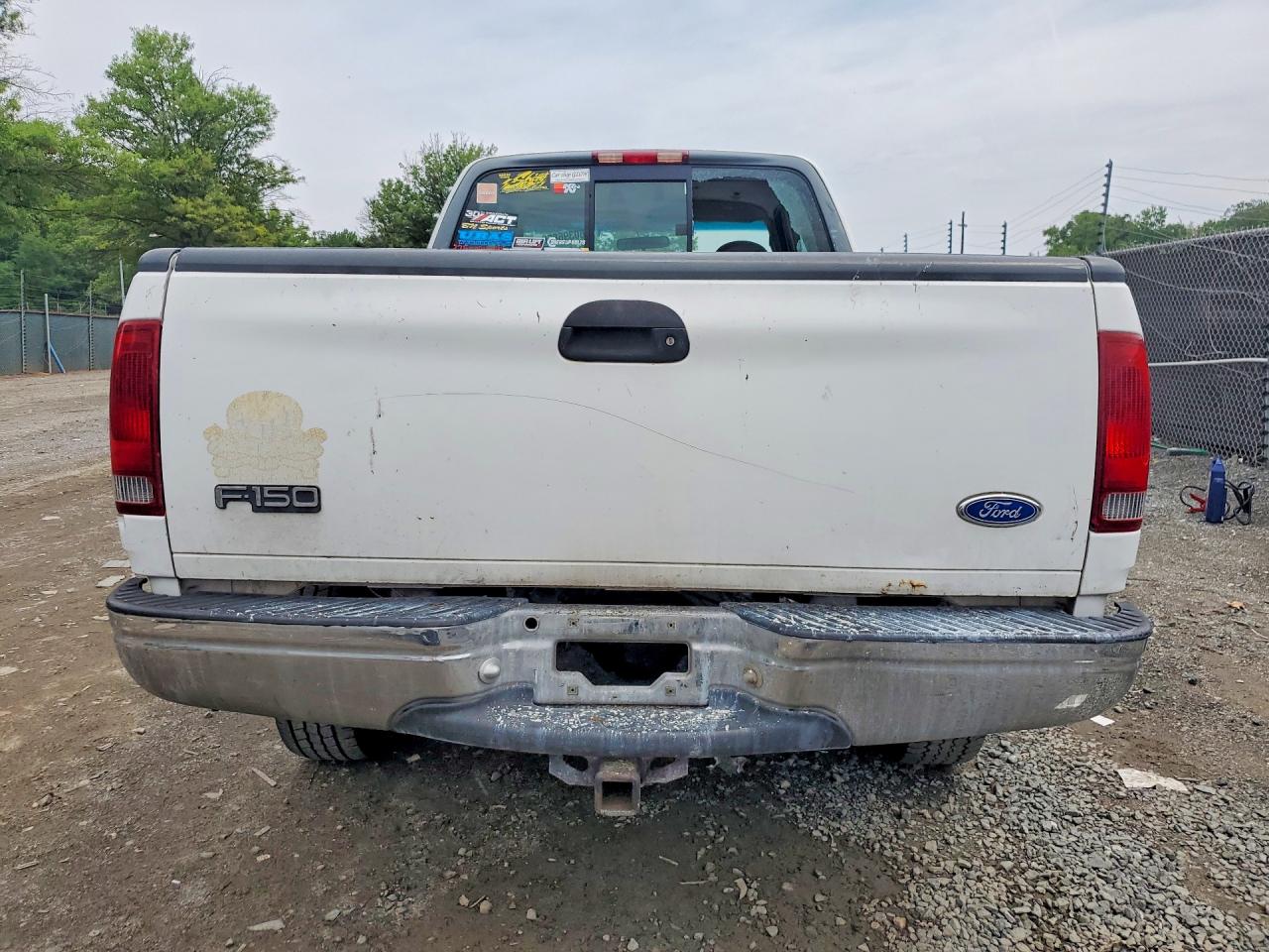 1997 Ford F150 White vin: 1FTDX18W1VNB44193
