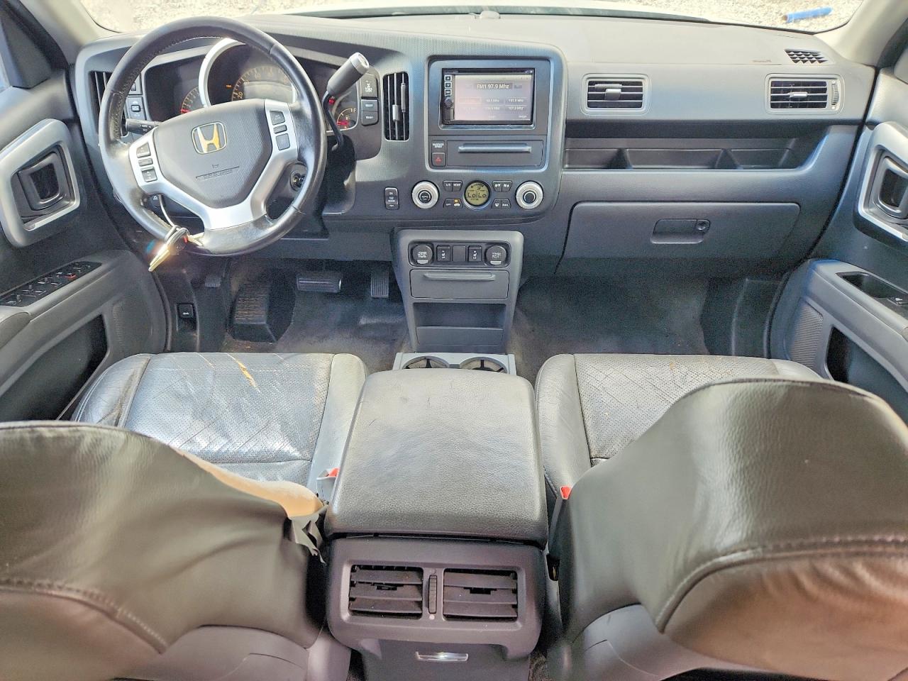 2007 Honda Ridgeline Rtl Blue vin: 2HJYK16547H548672