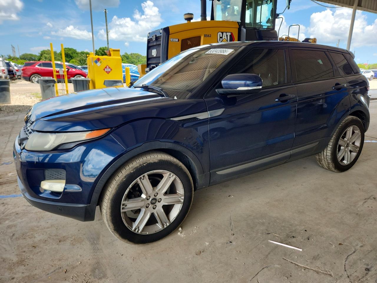 2013 Land Rover Range Rover Evoque Pure Plus Blue vin: SALVP2BG4DH771276
