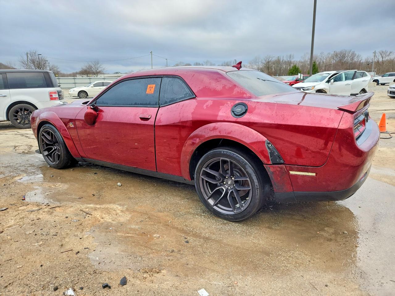 2019 Dodge Challenger R Maroon vin: 2C3CDZFJ6KH750172