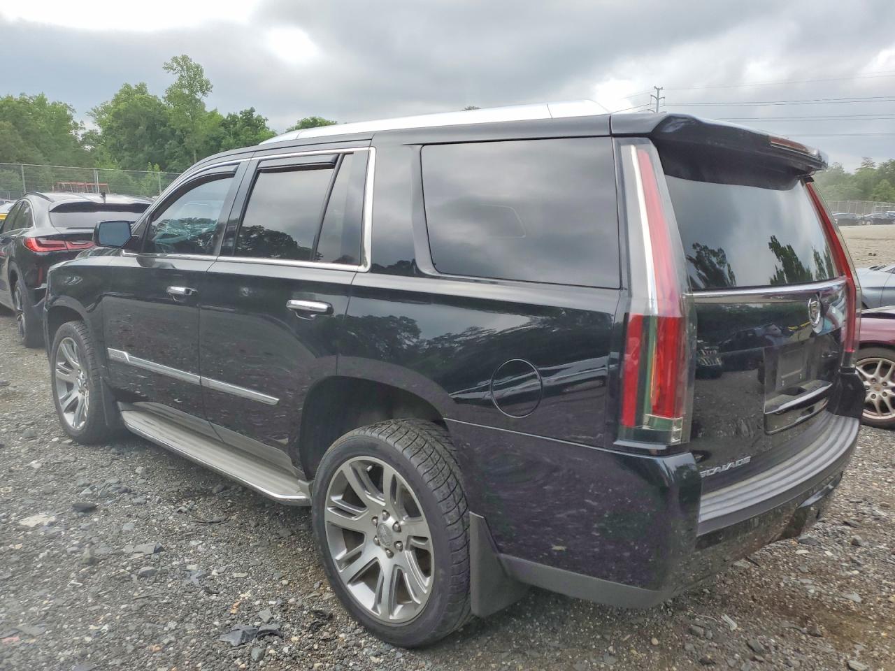 2015 Cadillac Escalade Luxury Black vin: 1GYS4BKJ4FR161206