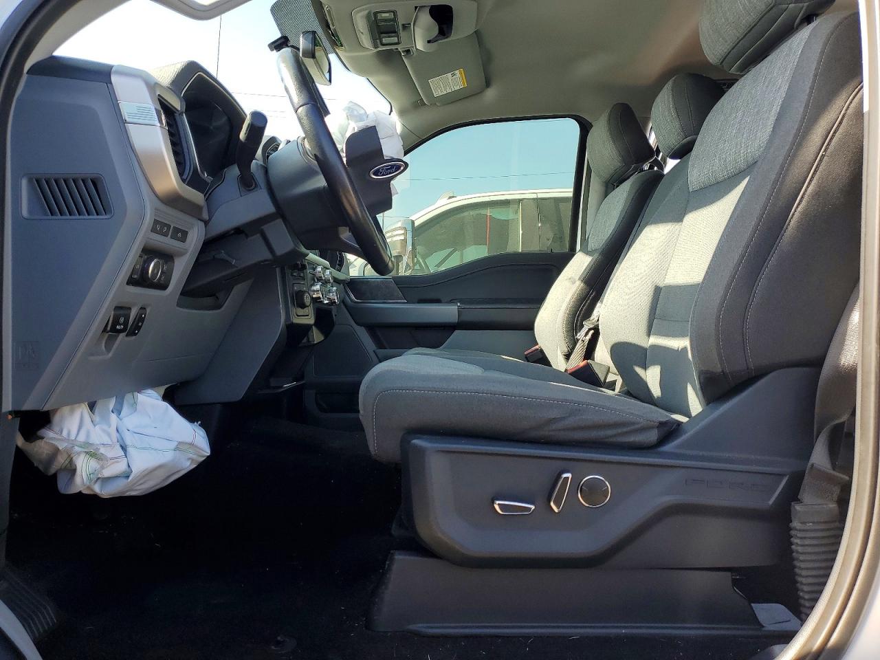 2021 Ford F150 Supercrew White vin: 1FTFW1E80MKD33676