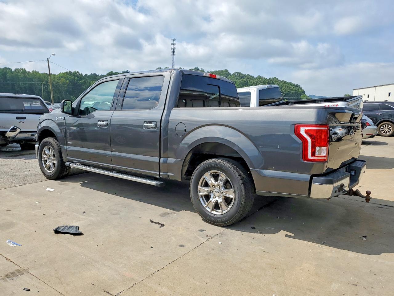 2015 Ford F150 Supercrew Gray vin: 1FTEW1CP2FFC31801