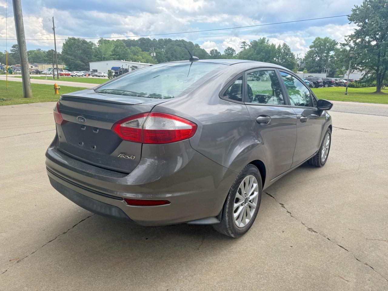 2014 Ford Feista 4s Gray vin: 3FADP4BJ9EM203652