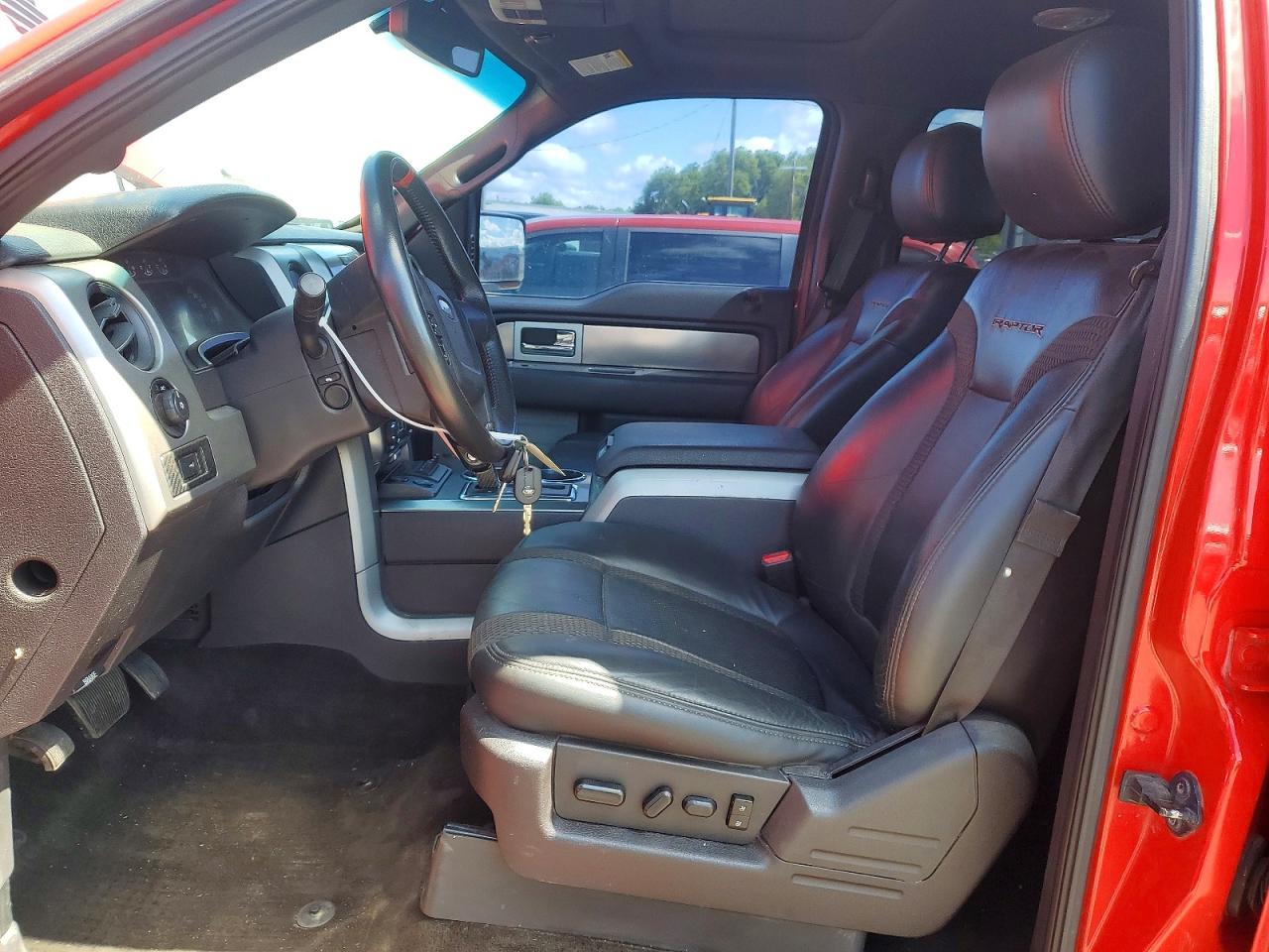 2013 Ford F150 Svt Raptor Красный vin: 1FTFW1R60DFA53659