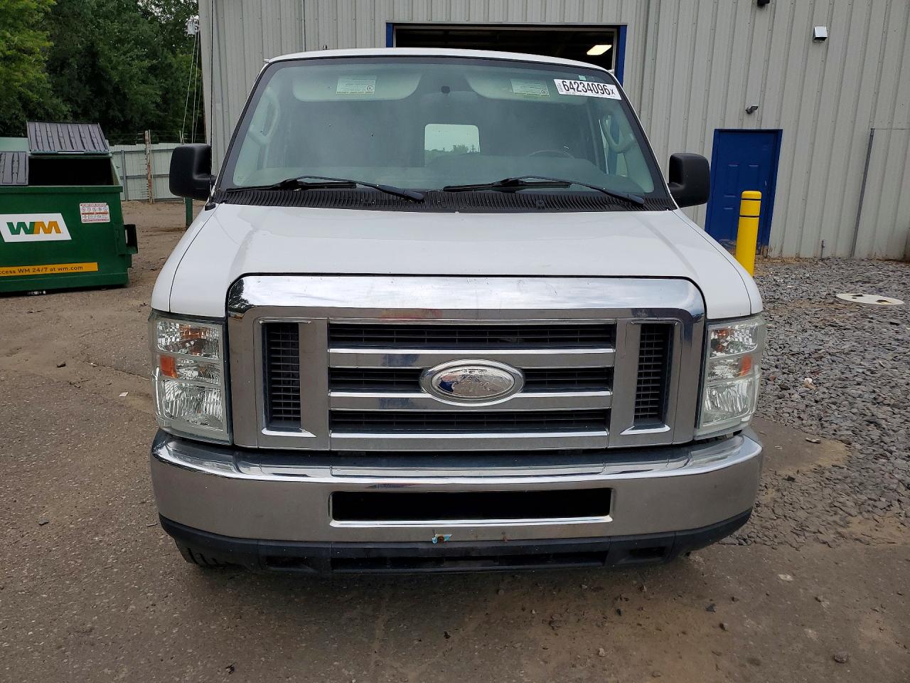 2014 Ford Econoline E250 Van White vin: 1FTNE2EW7EDA53701