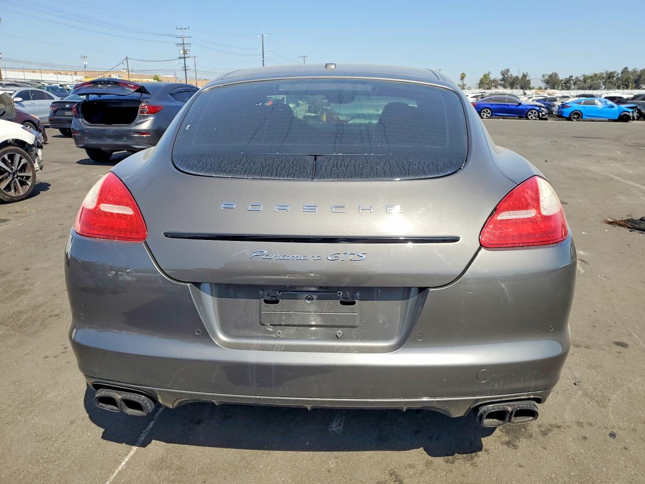 2013 Porsche Panamera Gts Charcoal vin: WP0AF2A75DL076568