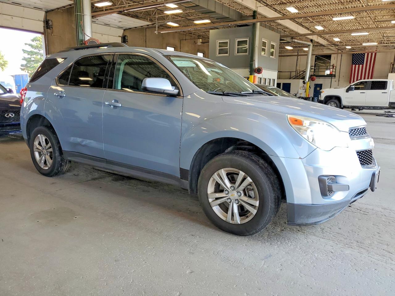 2014 Chevrolet Equinox Lt Blue vin: 2GNALBEK3E6121919