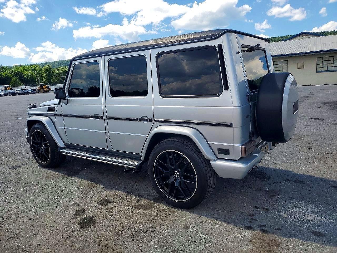 2007 Mercedes-benz G 55 Amg Silver vin: WDCYR71E57X168496