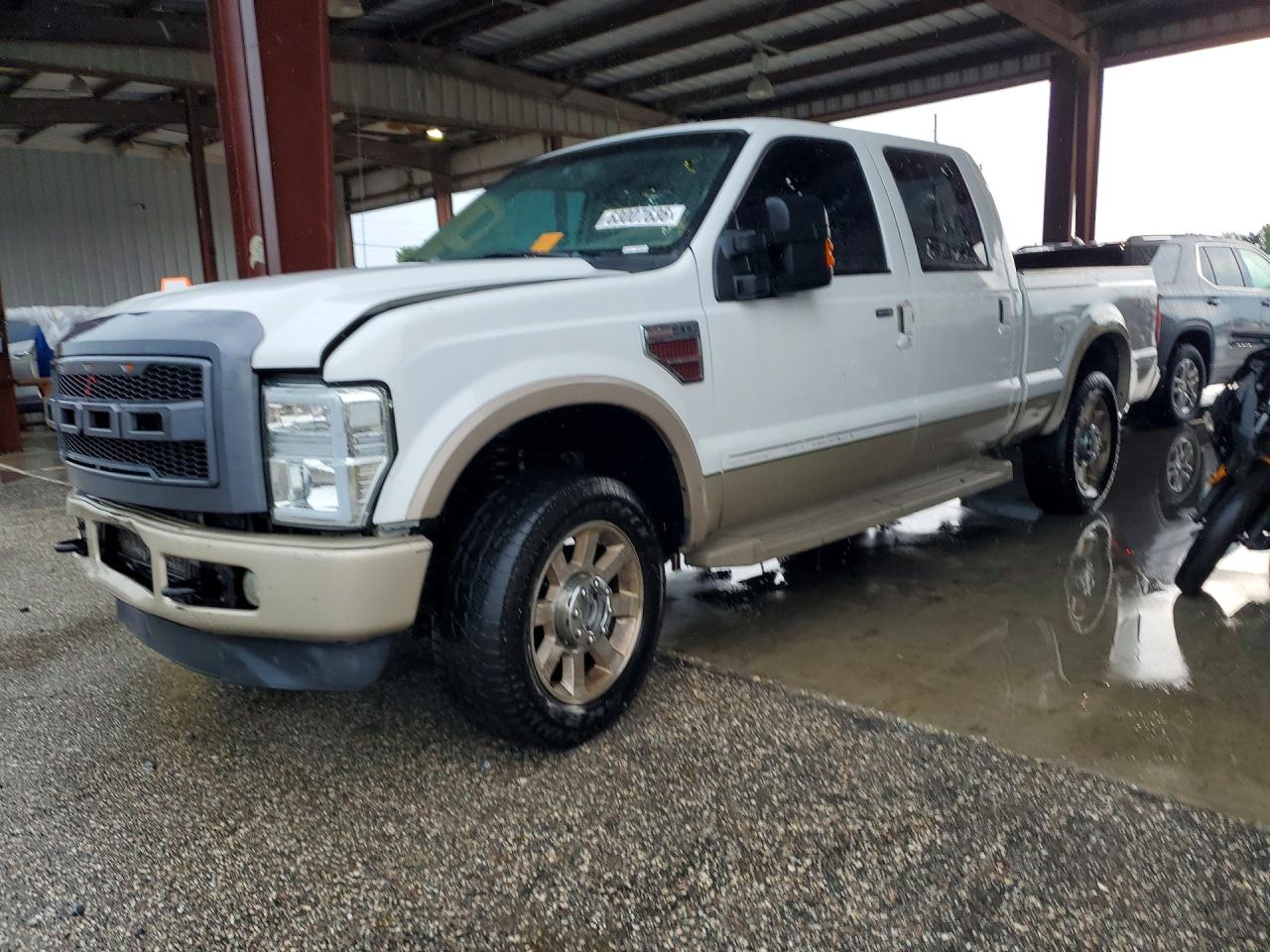 2008 Ford F250 Super Duty White vin: 1FTSW21R78EC56571