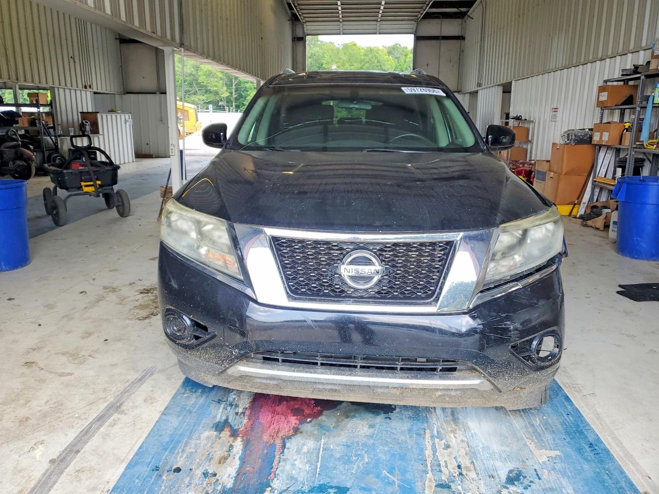 2013 Nissan Pathfinder S Black vin: 5N1AR2MN2DC608825