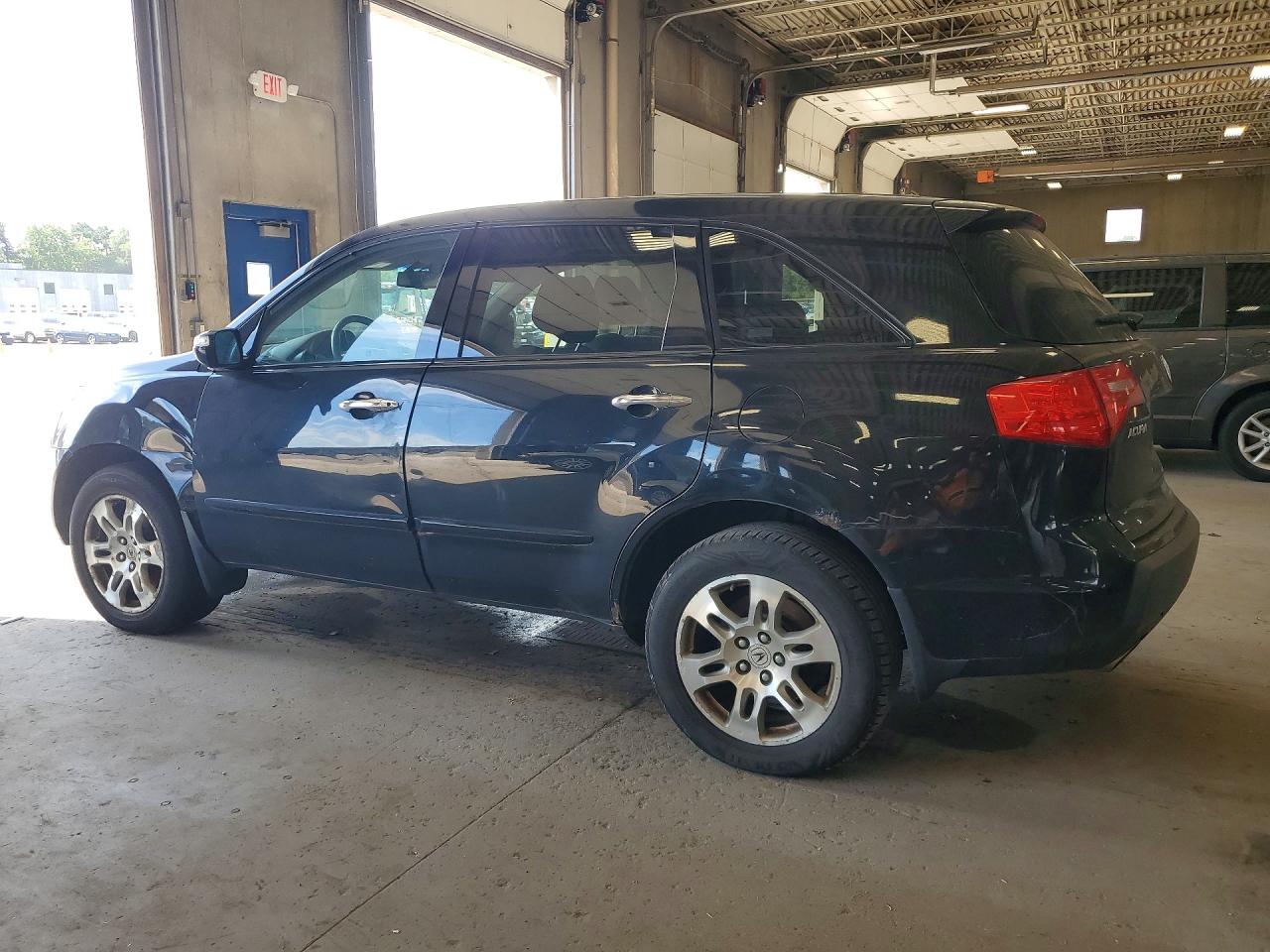 2009 Acura Mdx Technology Black vin: 2HNYD28649H503352